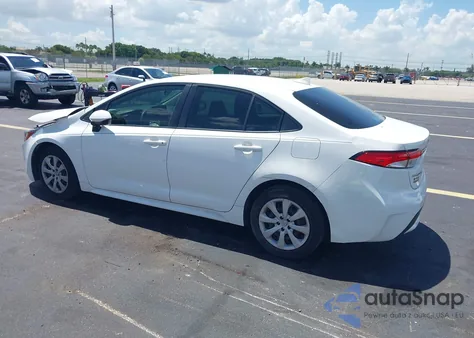 2020 Toyota Corolla Le z USA, uszkodzony, nr VIN JTDEPRAE9LJ105876